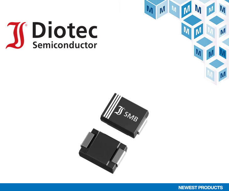 Mouser Electronics y Diotec Semiconductor anuncian un acuerdo de distribución internacional